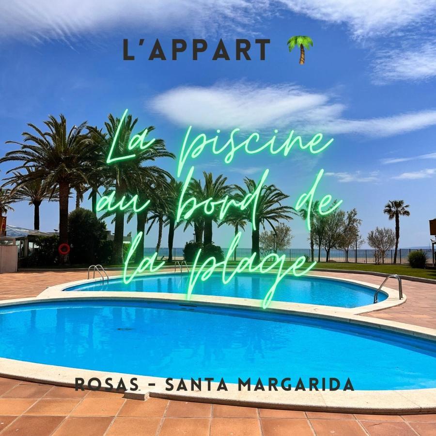 L'Appart-Rosas Boheme Chic, Au Bord De La Mer ภายนอก รูปภาพ