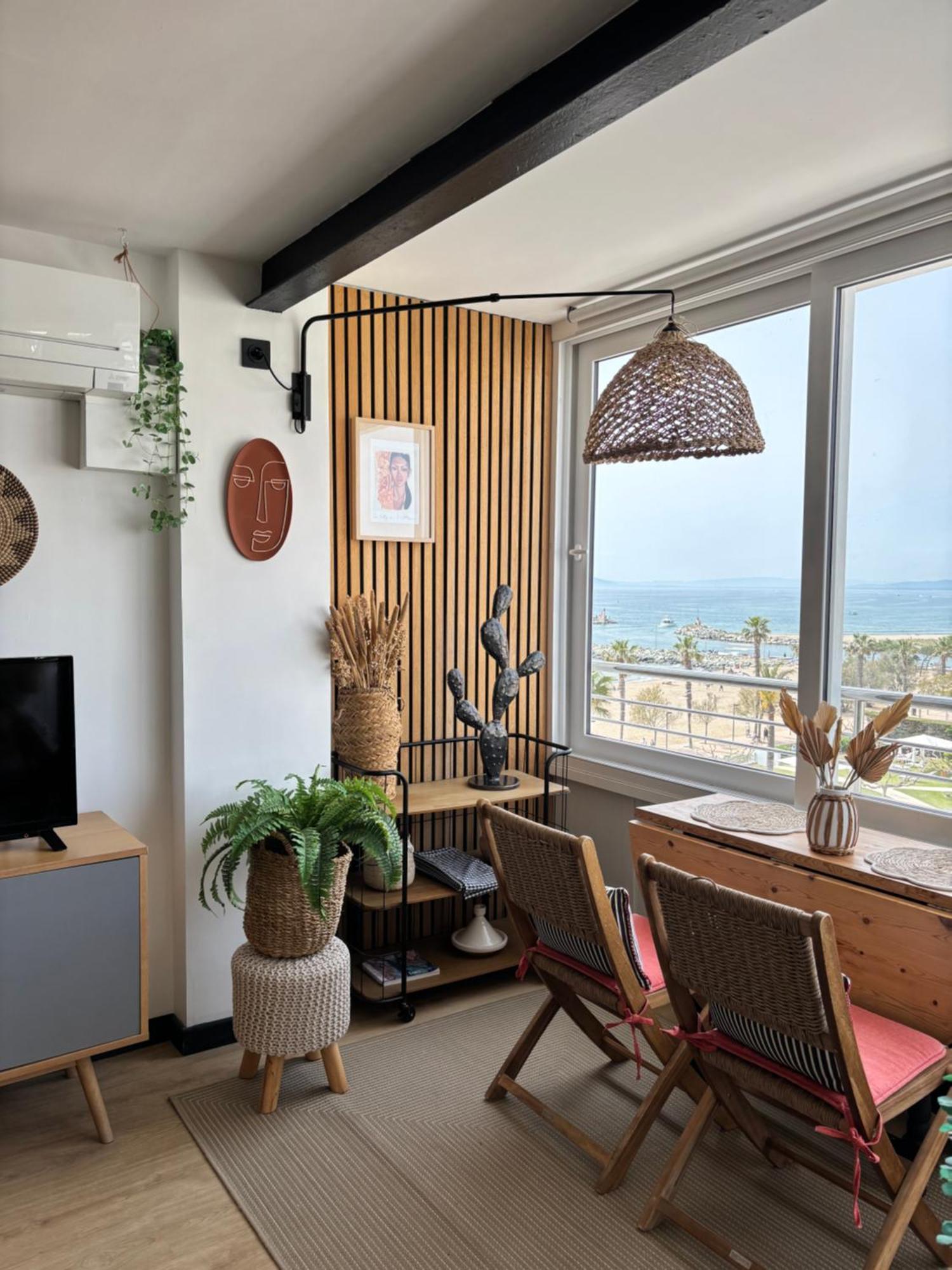 L'Appart-Rosas Boheme Chic, Au Bord De La Mer ภายนอก รูปภาพ