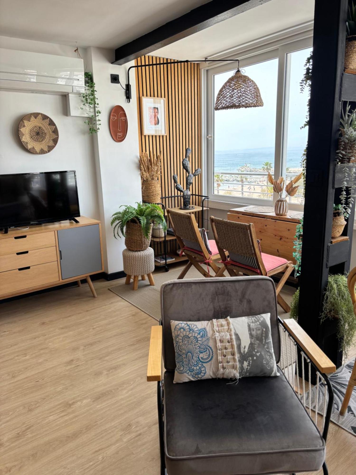L'Appart-Rosas Boheme Chic, Au Bord De La Mer ภายนอก รูปภาพ