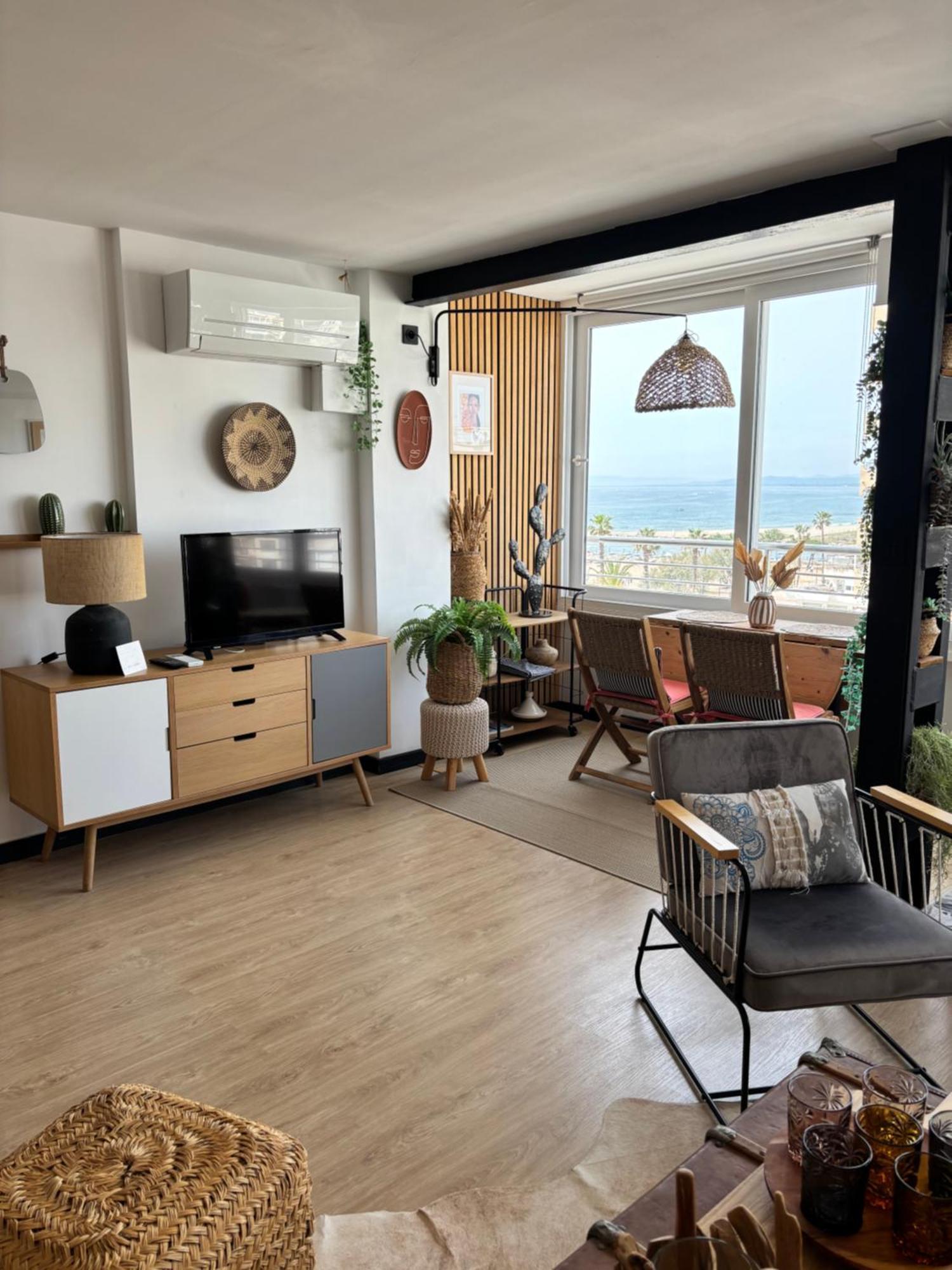 L'Appart-Rosas Boheme Chic, Au Bord De La Mer ภายนอก รูปภาพ